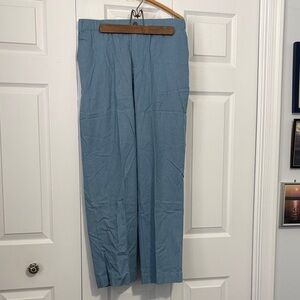 Light Blue women’s Straight-Leg Dress Pants